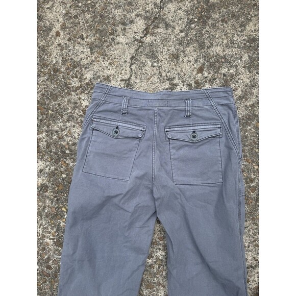 Anthropology Pilcro The Wanderer Low Rise Straight Leg Size 28 Khaki Gray Pants - Picture 6 of 6